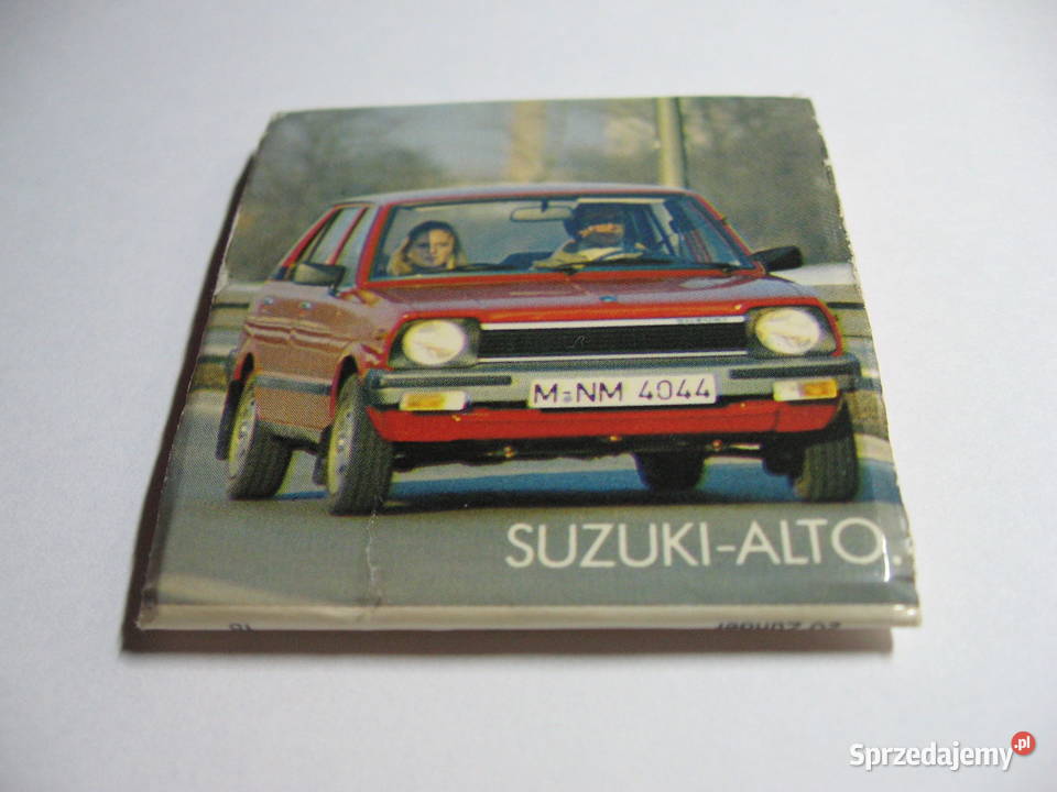 SUZUKI Carry Alto SJ 410 stare zapałki zestaw Przemyśl