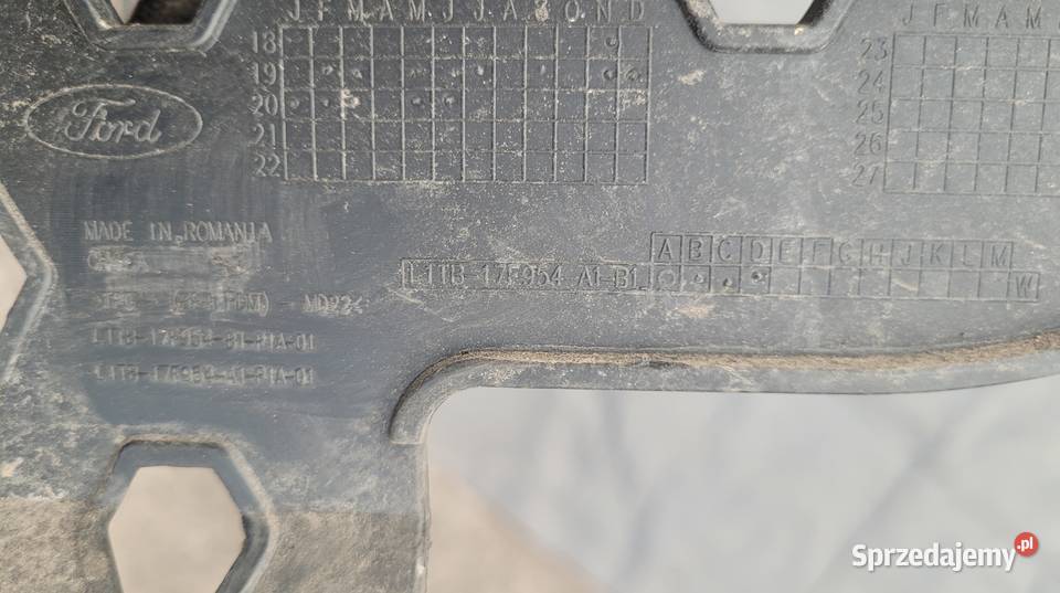 FORD PUMA MK2 II DOKŁADKA SPOILER ZDERZAK TYŁ Ruda Śląska