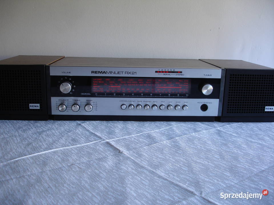 Stare radio DDR REMA MINUET RX21 Zielona Góra