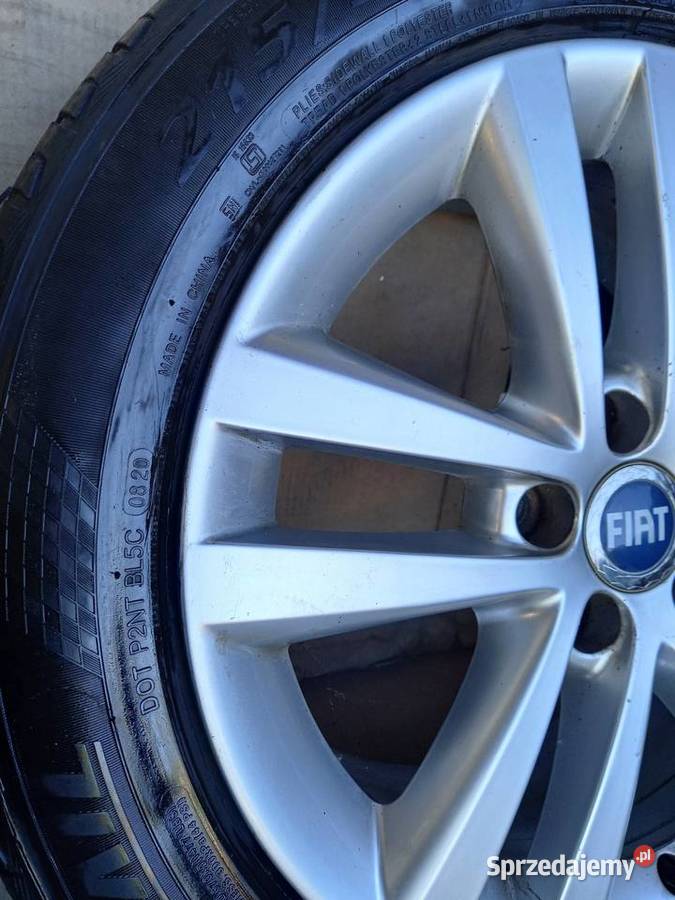 FIAT Croma Felgi Aluminiowe Koła Letnie R17 aluminiowe śląskie Tarnowskie Góry