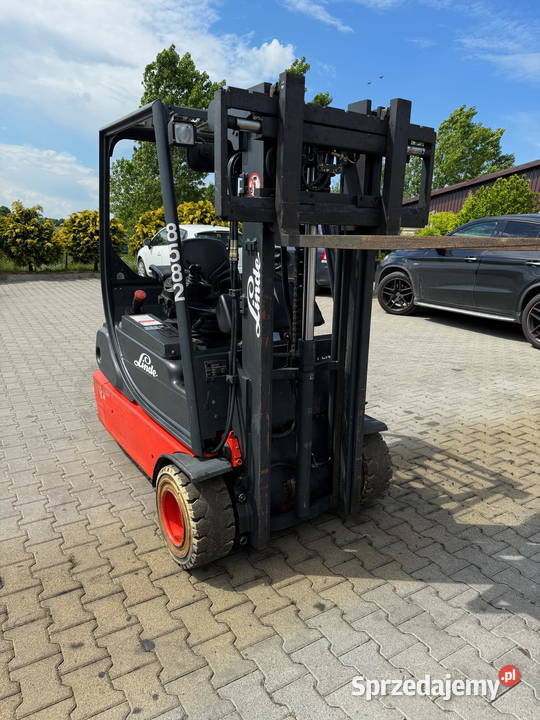 wózek widłowy elektryczny LINDE E18C02 1800 280m Działoszyn
