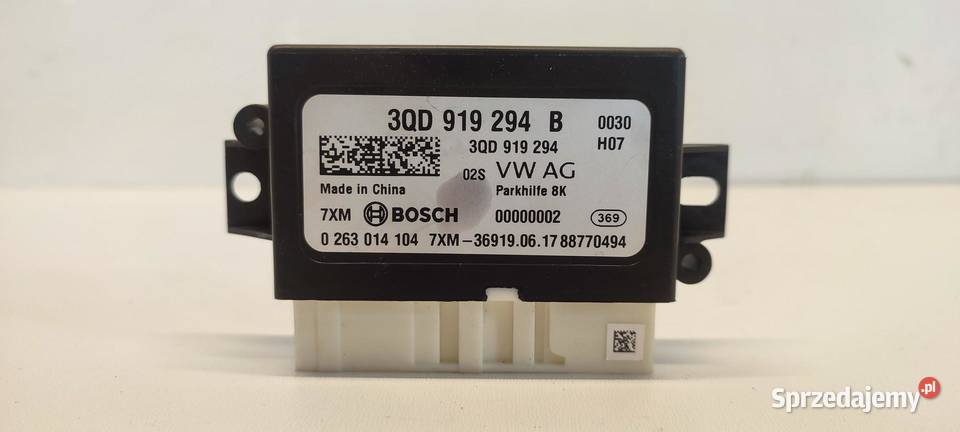 VW TIGUAN II MODUŁ STEROWNIK PDC 3QD919294B sprzedam