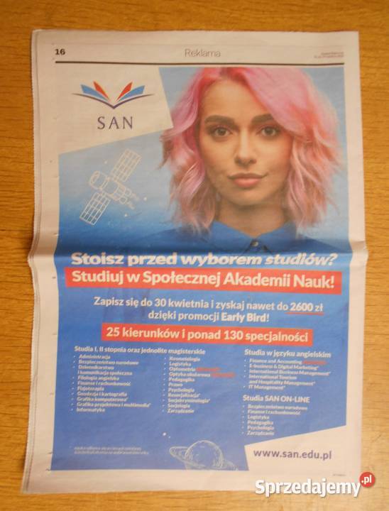 Łodź zaprasza Gazeta Wyborcza Parczew sprzedam