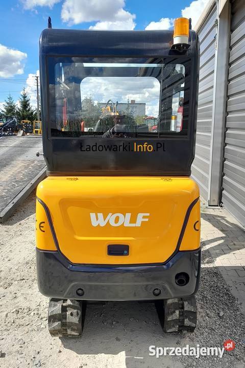 MINIKOPARKA WOLF WE18 Silnik KUBOTA LAIDONG Wrocław