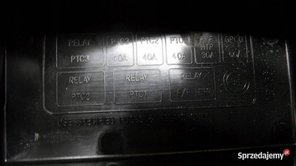 OPEL ANTARA 20 CDTI 08r skrzynka bezpieczników