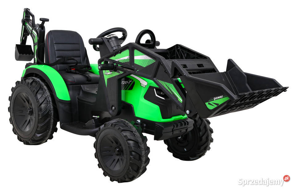 Autko na akumulator TRAKTOR Z PRZYCZEPĄ pojazd Myszków