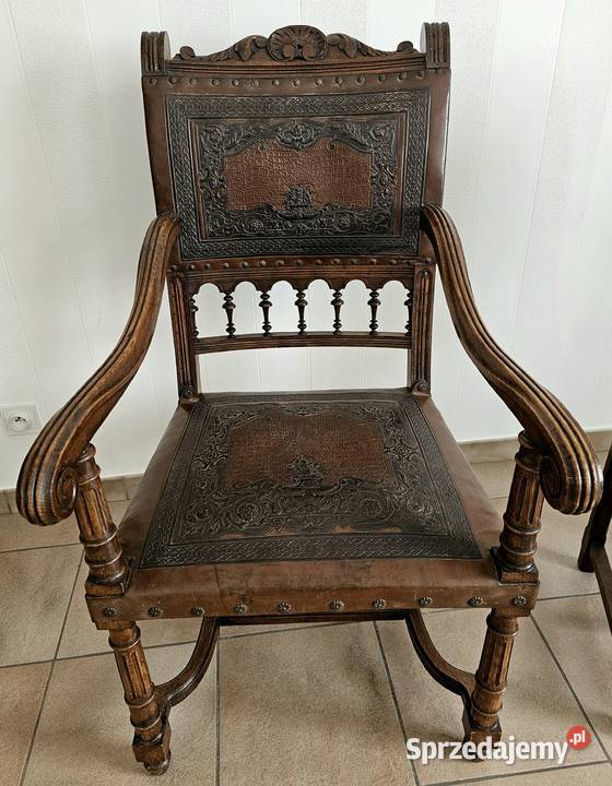 Francuski fotel do biurka fotelik kurdyban 2 dolnośląskie Wałbrzych