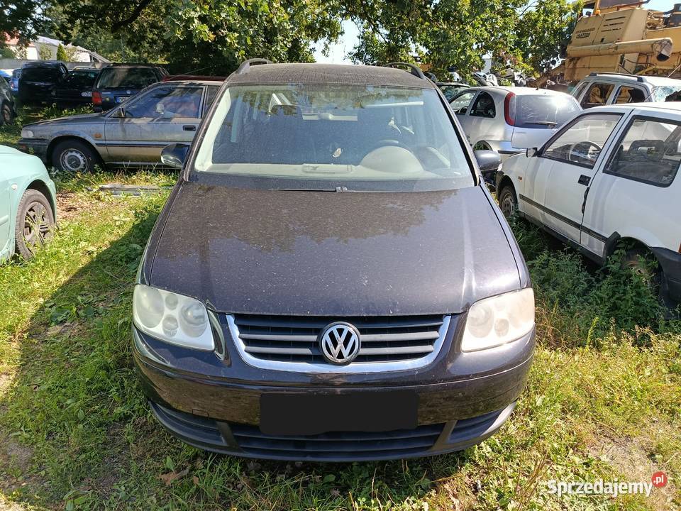 Volkswagen Touran 19 77 kW 2004 r dawca części Szklarka Myślniewska