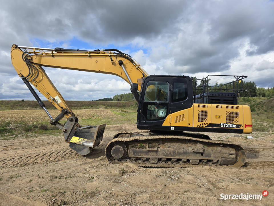 Koparka gąsienicowa SANY SY215c 2018 r 7276 mth Koparki podlaskie Czerkiesy
