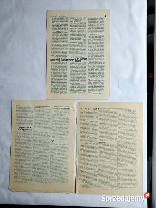 NSZZ Solidarność Robotnik 1981r Gdynia