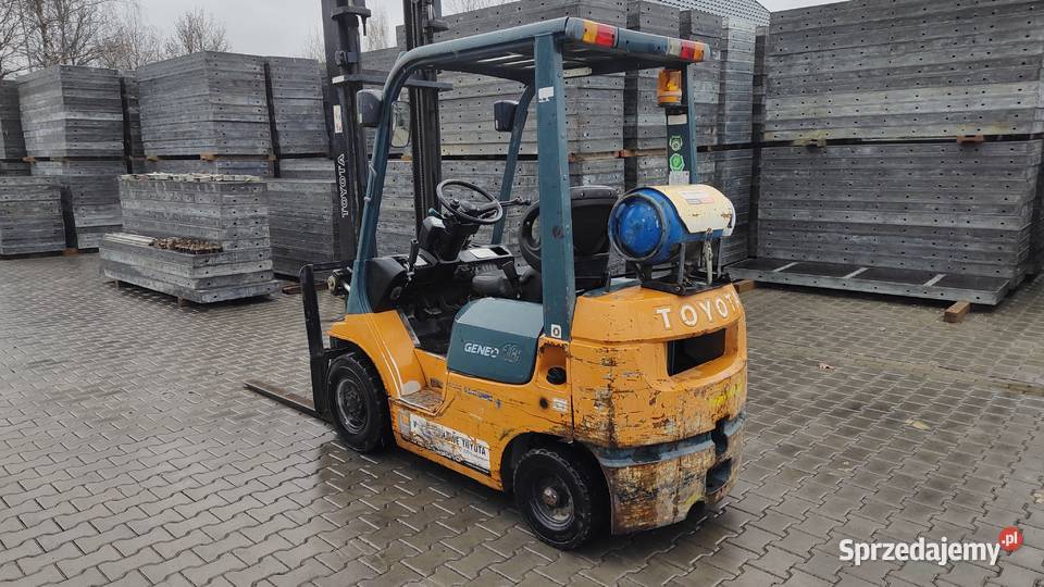 Wózek widłowy Toyota 7FG18 2006 UDT małopolskie Kraków