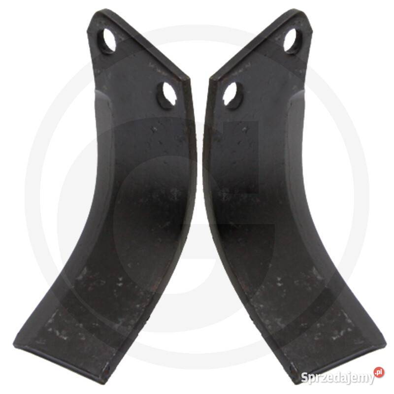 Nóż wygięty glebogryzarki prawy Kobylnica