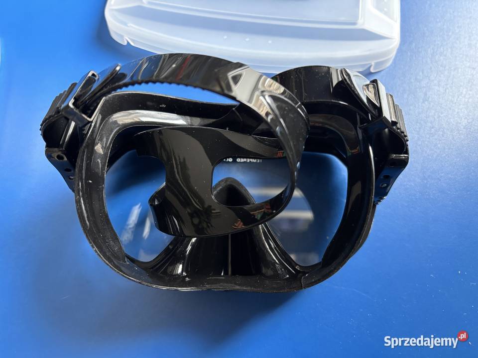 Maska nurkowa Ultima frameless czarny silikon