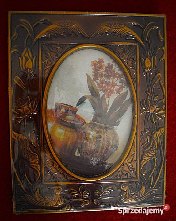 Trzy ramki do zdjęć w stylu przedwojennego retro kujawsko-pomorskie Chełmno