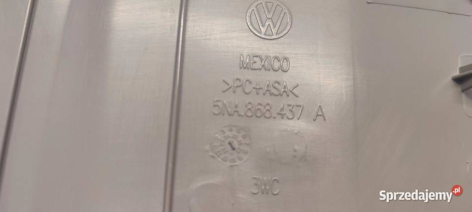 VW TIGUAN ALLSPACE OSŁONA LUSTERKA 5NA868437A osobowe dolnośląskie