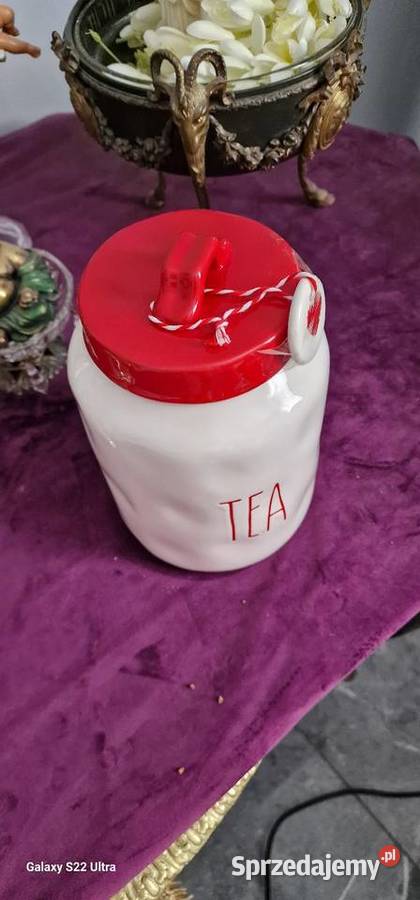 Ceramiczny pojemnik na herbatę Skierniewice
