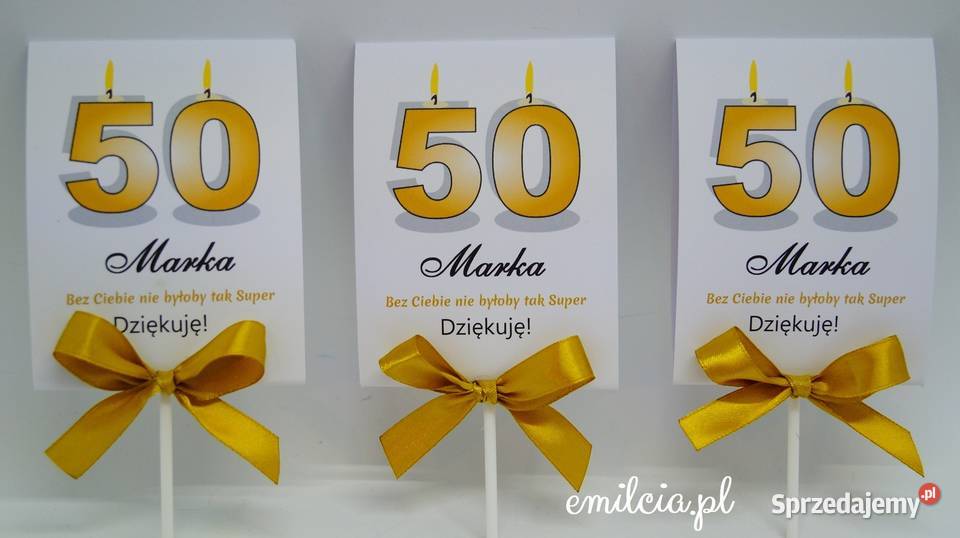 Lizaki jako podziękowanie gości z okazji urodzin lubuskie Zielona Góra