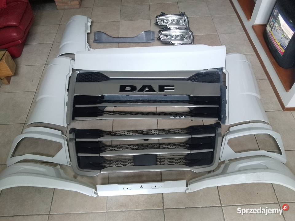 DAF XG maskagrill narożnikilampy zderzak ciężarowe Mikołów