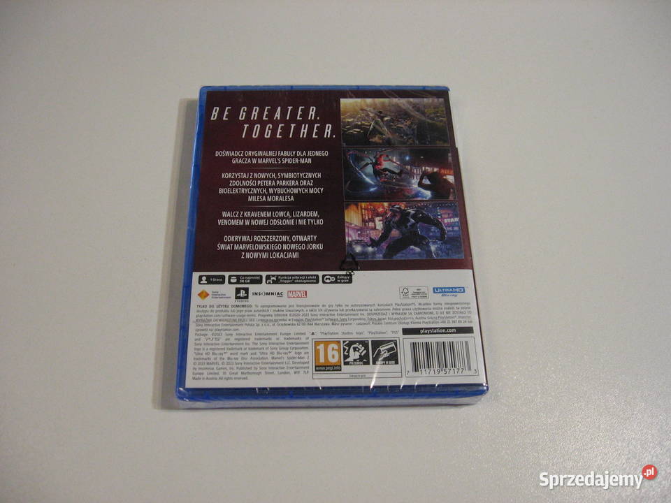 Marvels SpiderMan 2 GRA 5 Opole 3518 Sony Playstation