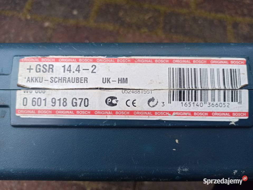 Wkrętarka wiertarka Bosch GSR 144V Szczecinek