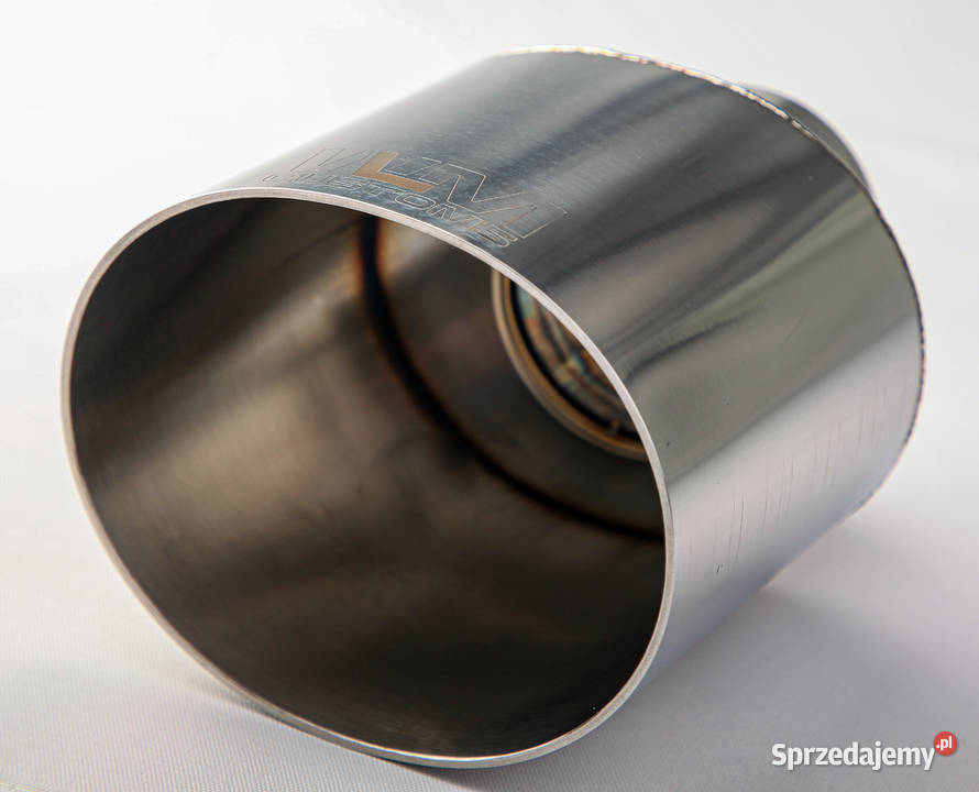 Końcówka wydechu tłumika owalna owal stal Hecznarowice