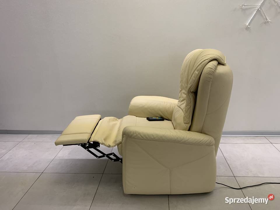 HIMOLLA CUMULUS SKÓRZNY FOTEL Z SUPER MASAŻEM 110cm Kalety