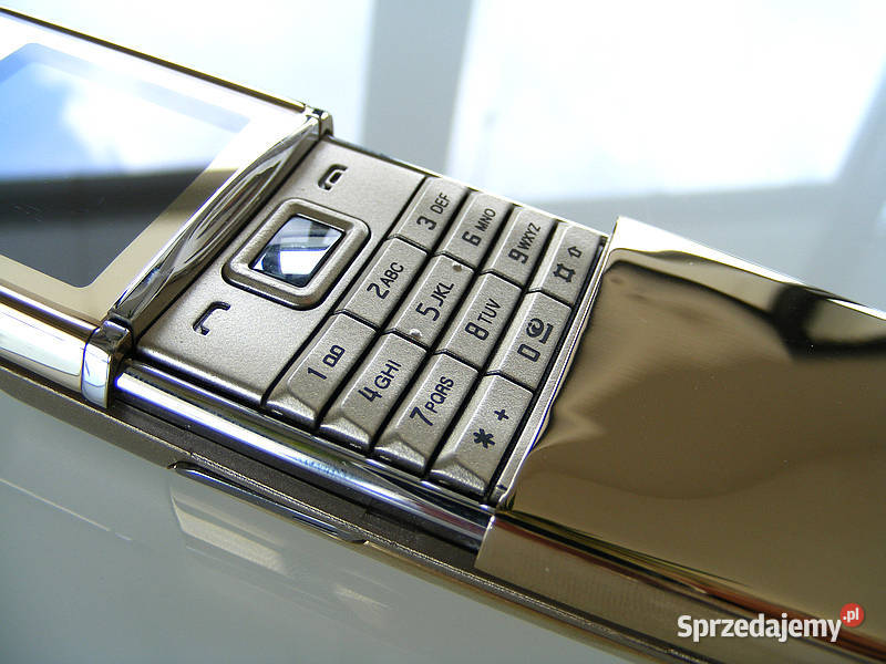 Telefon Nokia 8800 Sirocco Gold 18k ochrona łódzkie Aleksandrów Łódzki