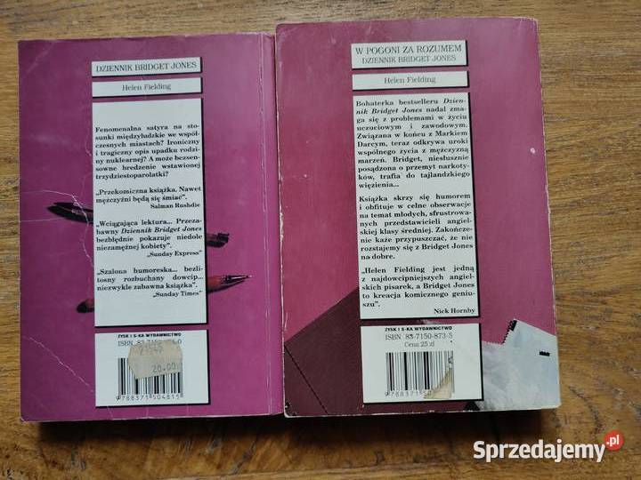 Dziennik Bridget Jones W pogoni rozumem Helen miękka