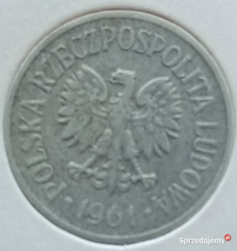 20 Groszy 1961 r 4 PRL Piękne Konin