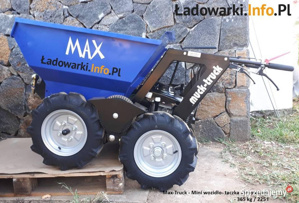 Truck Mini wozidło taczka samojezdna 365 225 l Rok produkcji 2021 dolnośląskie Wrocław