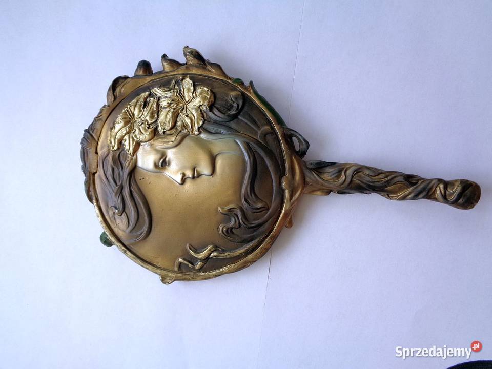 Lusterko ręczne w stylu kolonialnym Toruń