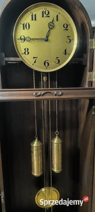 Zegar stojący LFS ośmiostrunowa ślicznie Antyki Antyki, Sztuka, Kolekcje Kwaczała