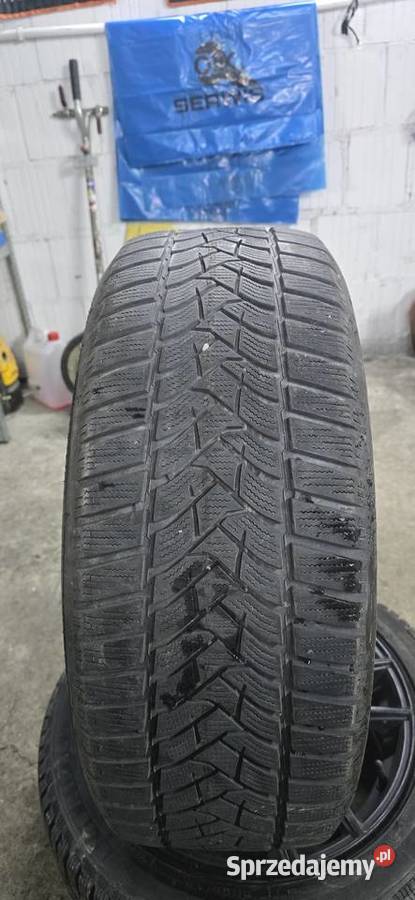 4x Opony zimowe Dunlop 225 55 R17 Samochodowe Stary Sącz