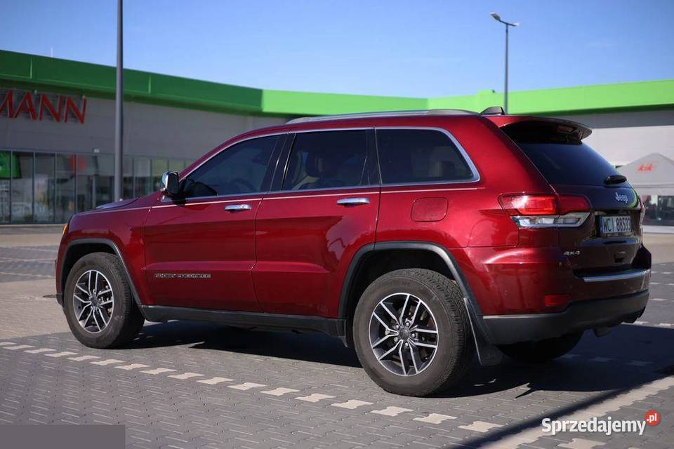 Jeep Grand Cherokee Limited 36 benzyna 286 2020r Samochody osobowe mazowieckie Ciechanów