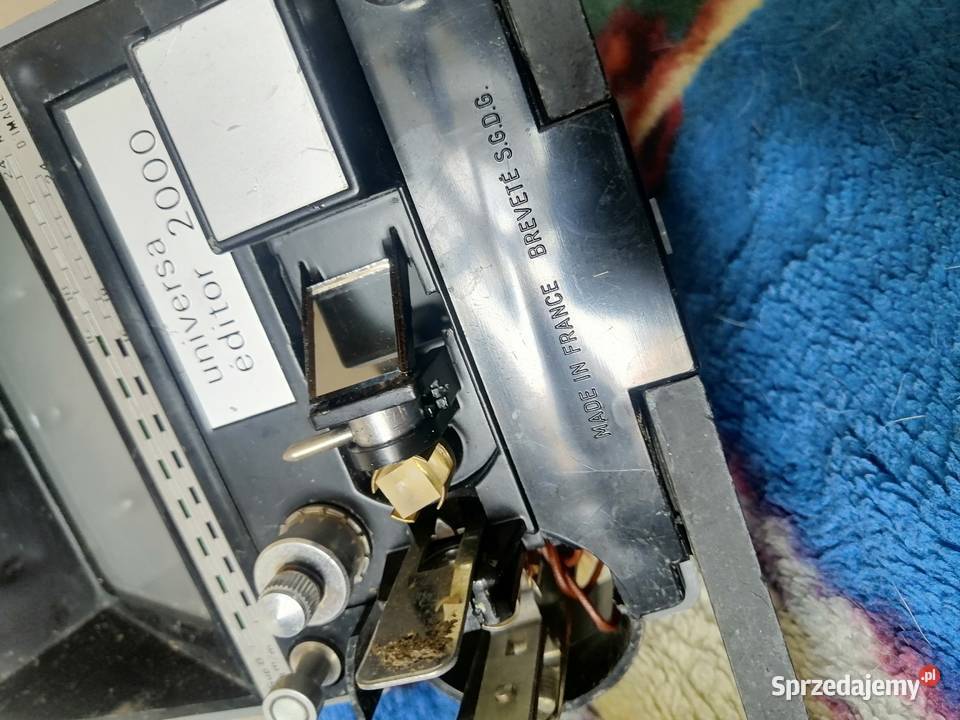 Przeglądarka filmów Super 8 Universa Editor 2000 Pozostałe