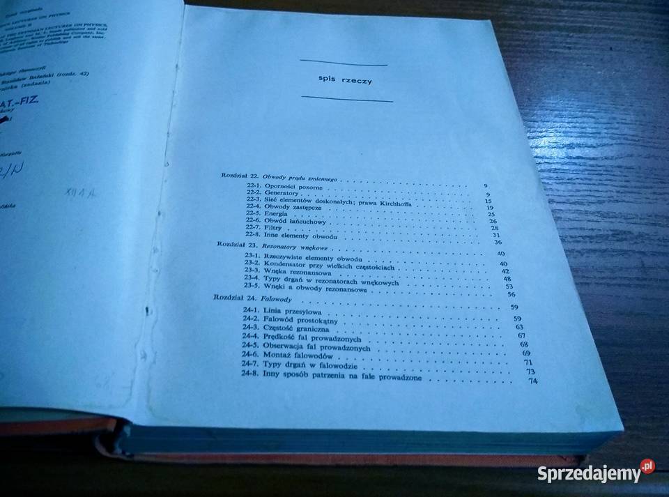 Feynmana wykłady z fizyki 22 Elektrodynamika twarda Gdańsk