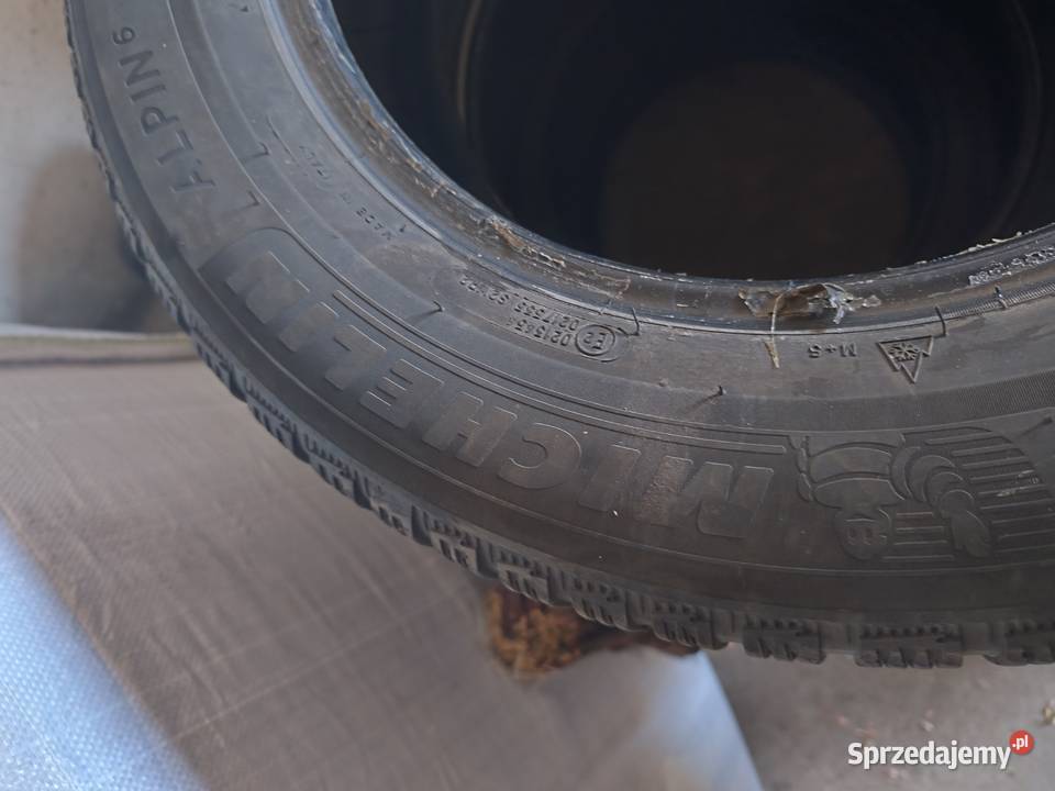 Sprzedam opony zimowe 21560R16 Michelin 60 Stoki