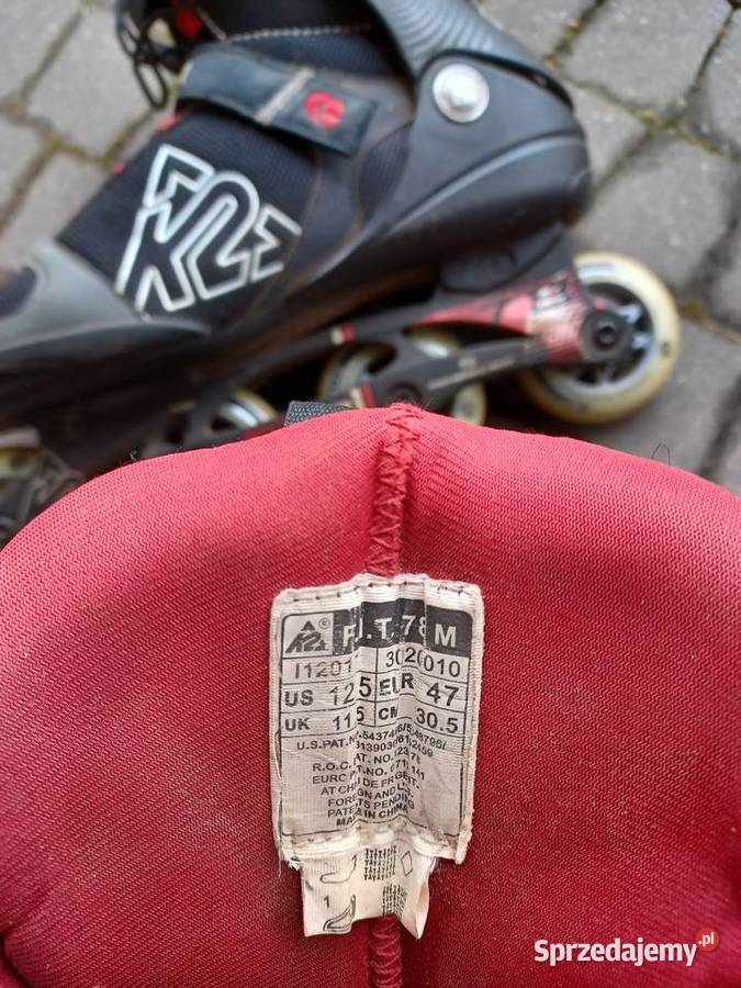 DUŻE 100 SPRAWNE 4647 305 Rolki K2 ochraniacze świętokrzyskie Ostrowiec Świętokrzyski sprzedam