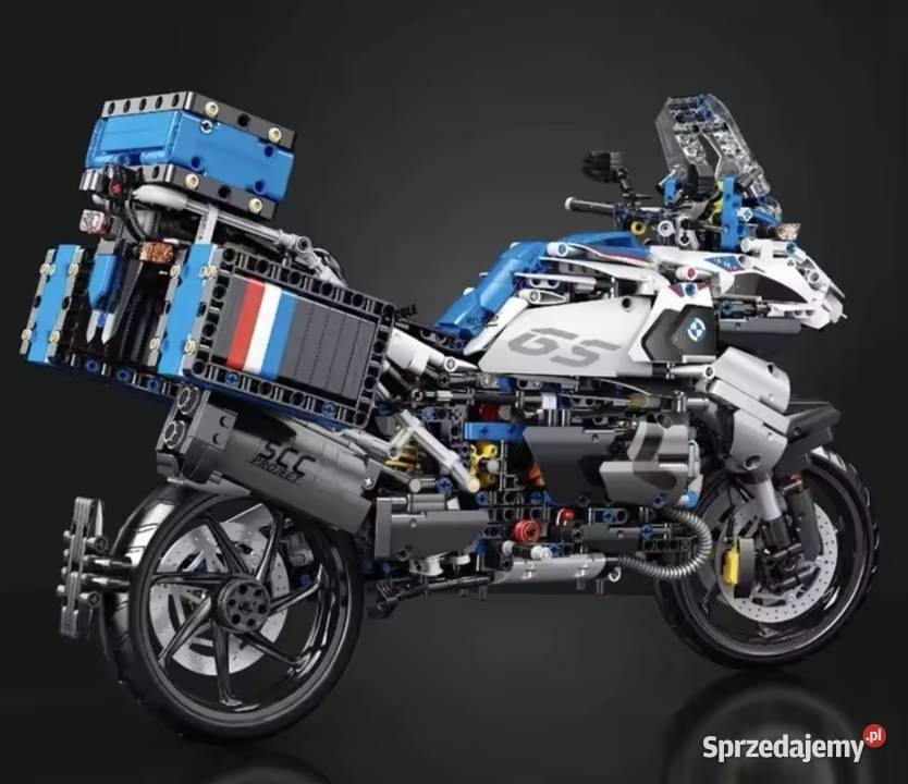 Klocki motocykl BMW R1250 GS 2369elem 47 ogromny wielkopolskie sprzedam