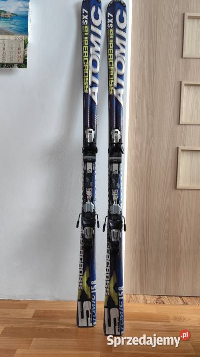 narty zjazdowe Atomic Supercross SX7 158 Sporty zimowe Hażlach sprzedam