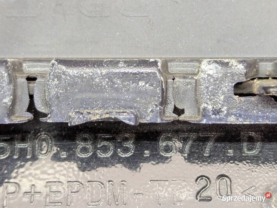 ZDERZAK PRZEDNI KOMPLETNY GRILL PŁYTA VW GOLF Białystok