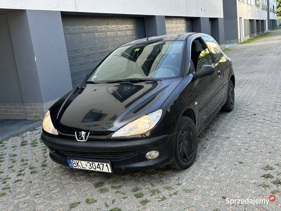 Peugeot 206 14 Benzyna 2002r mazowieckie Ostrów Mazowiecka