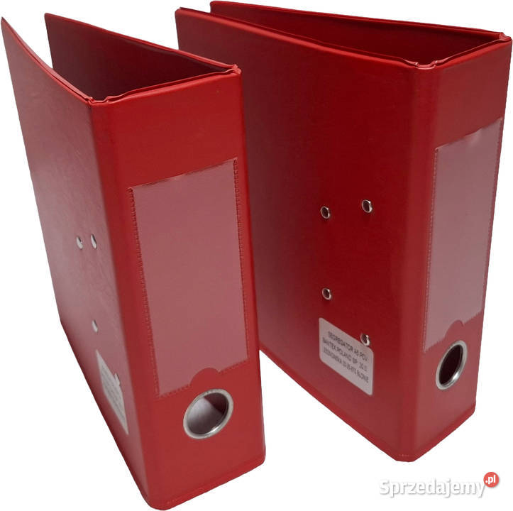 Segregator A5 PCV 74mm czerwony Bantex 1452 2 śląskie Czeladź