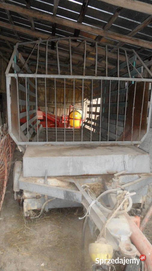 Przyczepa zbierająca Przyczepy rolnicze Szypliszki