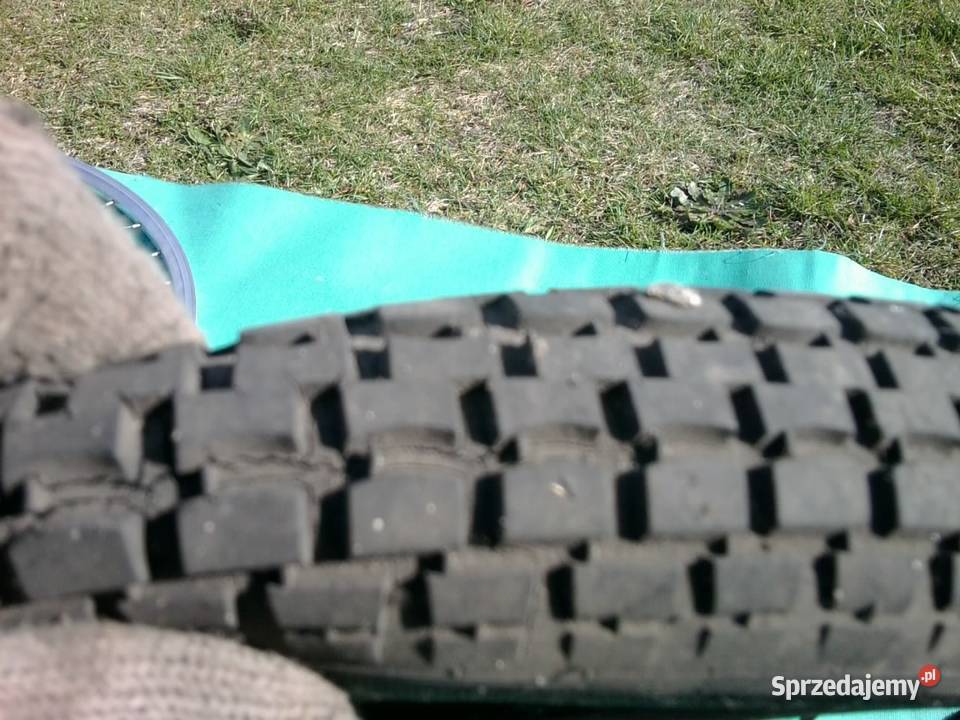 Trzy koła 23 cala do Komara z PRLu Motocyklowe śląskie Knurów