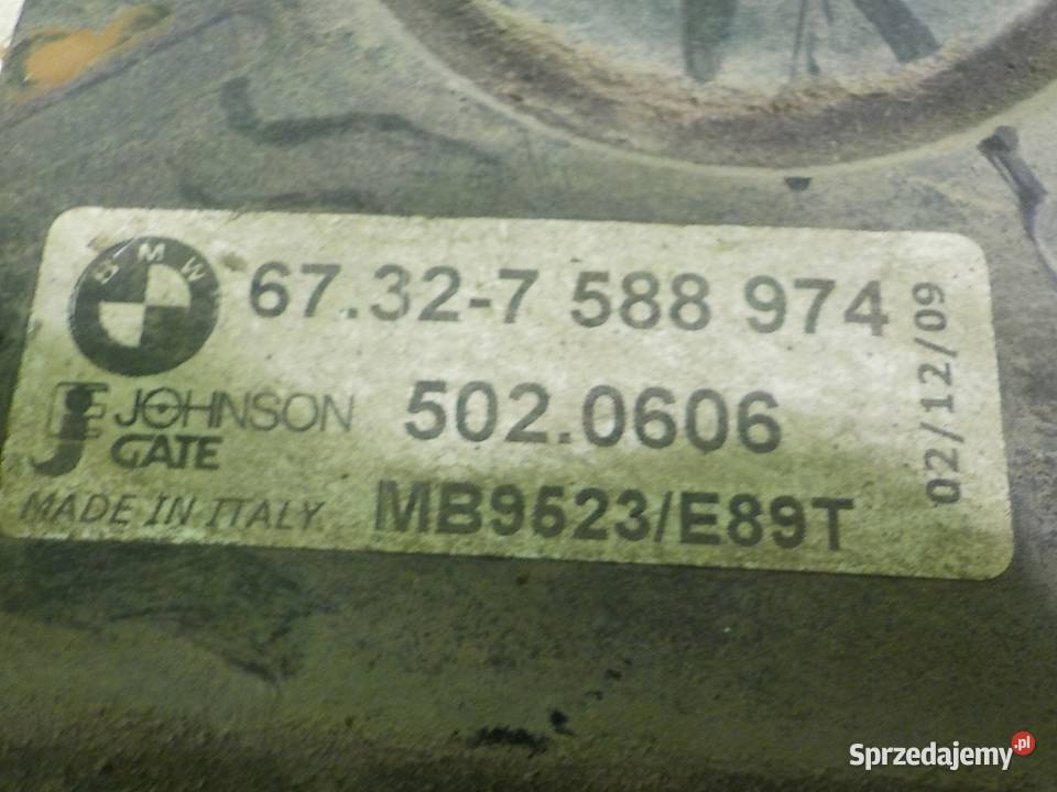 BMW X1 E84 20 D 09r 5D wentylator chlodnicy Suków