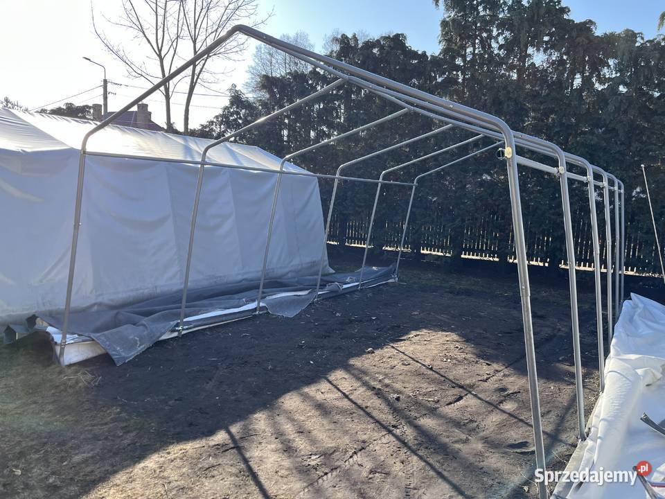 NAMIOT Ogrodowy STELAŻ NAMIOT Garażowy Białystok