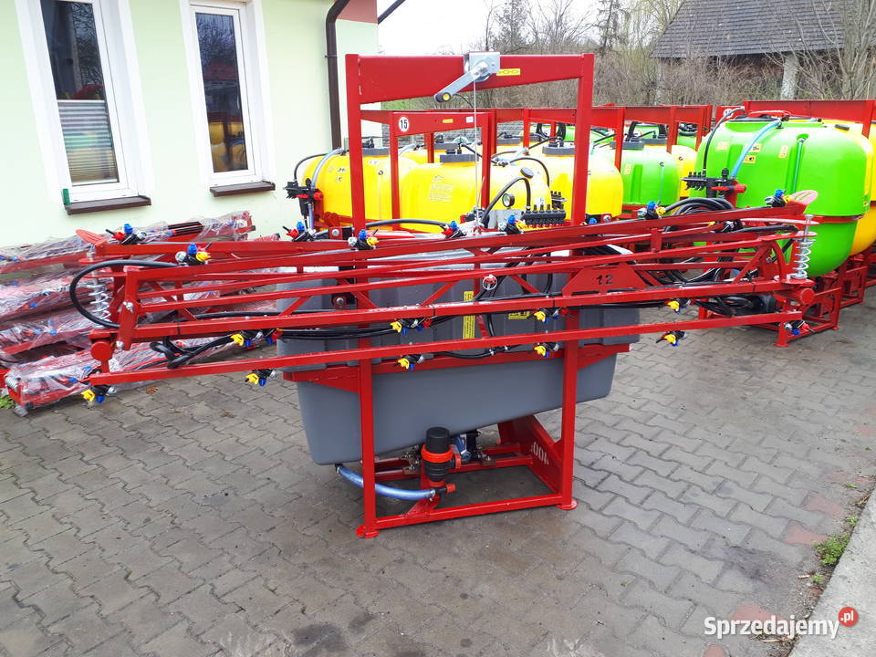 Opryskiwacz DEMAROL model Cyklon 200l 8m łamana nieuszkodzony Racławice