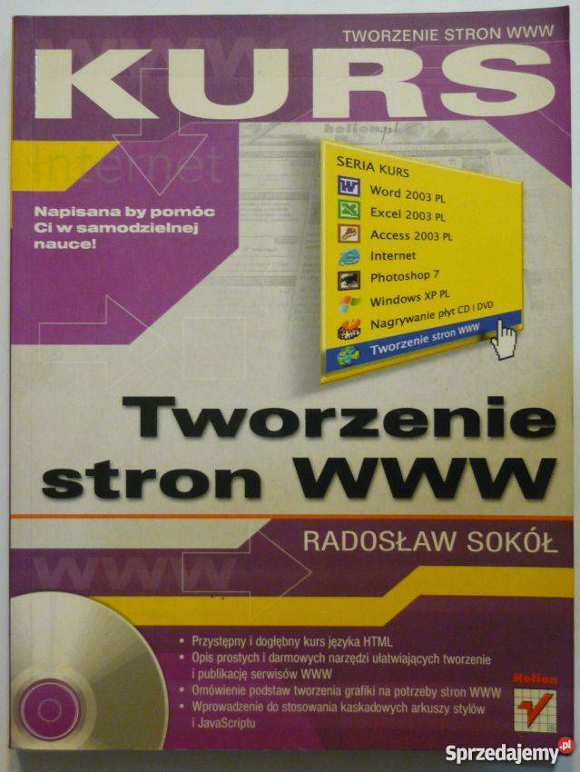 TWORZENIE STRON WWW KURS informatyka, internet