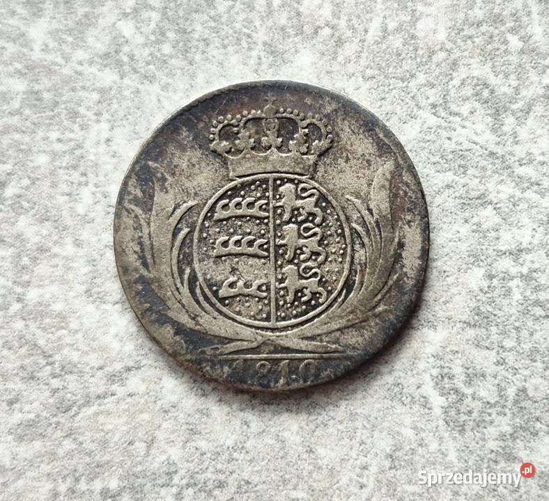45 NIEMCY srebro 6 Krajcarów 1810 r sprzedam